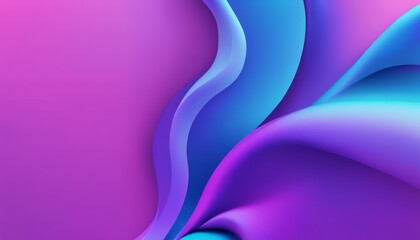 A purple and blue abstract artwork