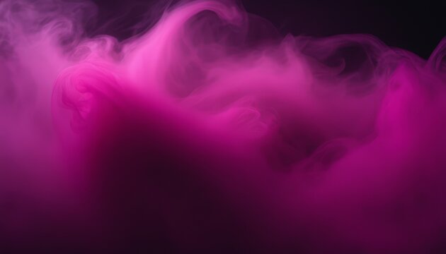 A purple smoke effect in the air