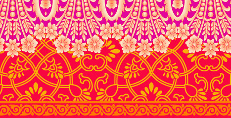 seamless border set of elements pattern, seamless, design, ornament, decoration, art, vector, textile, texture, ethnic, illustration, wallpaper, geometric, tribal, border, fabric, aztec, fashion, nati