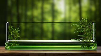 bamboo in a glass