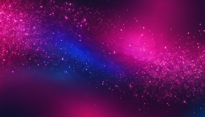 A purple and blue starry background