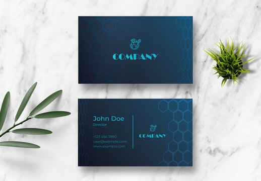 Business Card Layout
