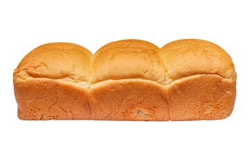 Cutout Real White Bread Loaf