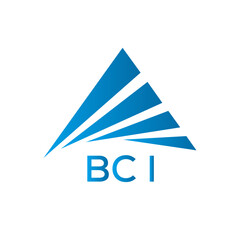 BCI Letter logo design template vector. BCI Business abstract connection vector logo. BCI icon circle logotype.
