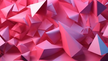 A pink and purple geometric pattern