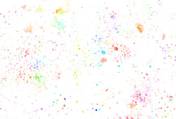 背景素材_水彩スパッタリング_カラフル
