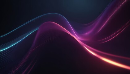 Obraz premium A purple and blue wave in the ocean