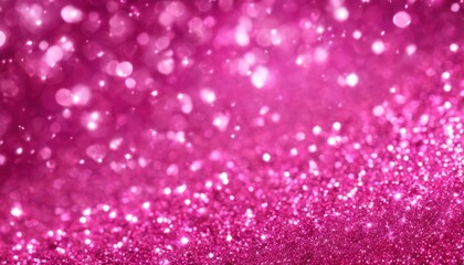 Pink glittery background with white stars
