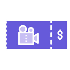 Cinema Ticket Icon of Cinema iconset.