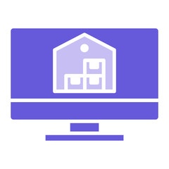 Online Warehouse Icon of ECommerce iconset.