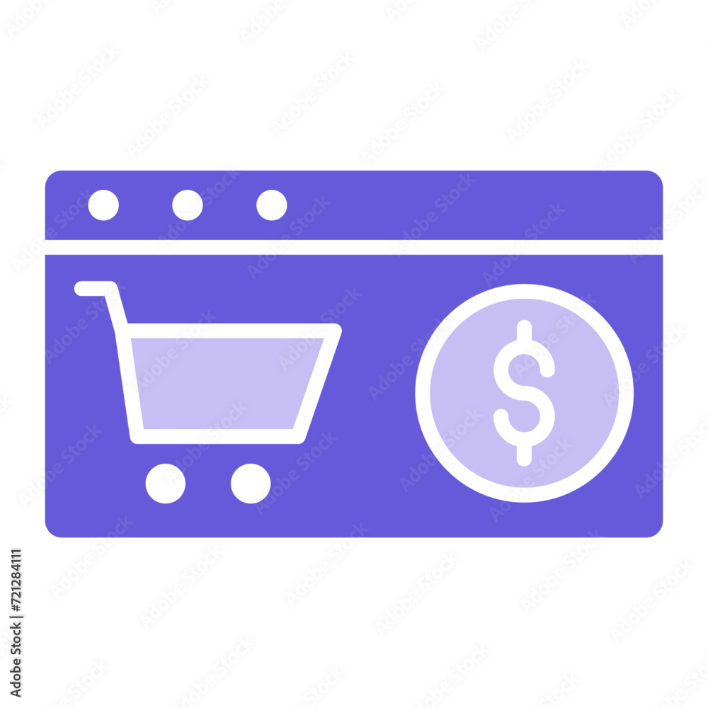 Canvas Prints ecommerce shopping icon of ecommerce iconset.