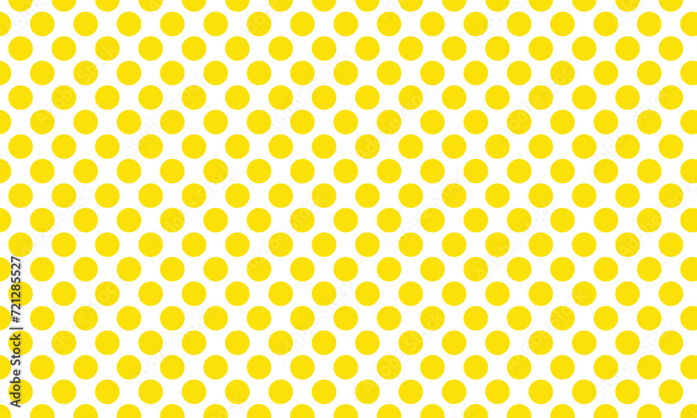 Poster abstract repeatable yellow dot pattern.