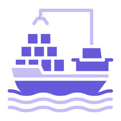 Cargo Ship Icon of City Elements iconset.