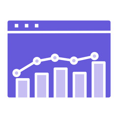 Website Traffic Icon of Web Hosting iconset.