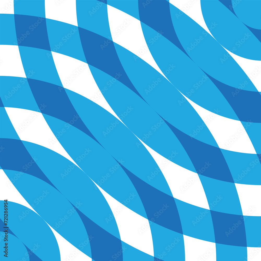 Poster abstract geometric repeatable seamless white blue circle pattern.