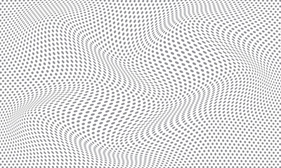abstract repeatable grey wave dot pattern.