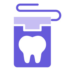 Dental Floss Icon of Dental Care iconset.