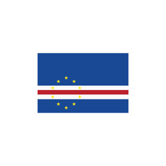 Flag of Cape Verde vector symbol