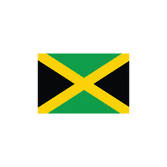 Flag of Jamaica vector symbol
