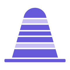 Traffic Cone Icon of Protection and Security iconset.