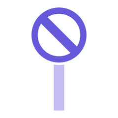 Stop Sign Icon of Protection and Security iconset.