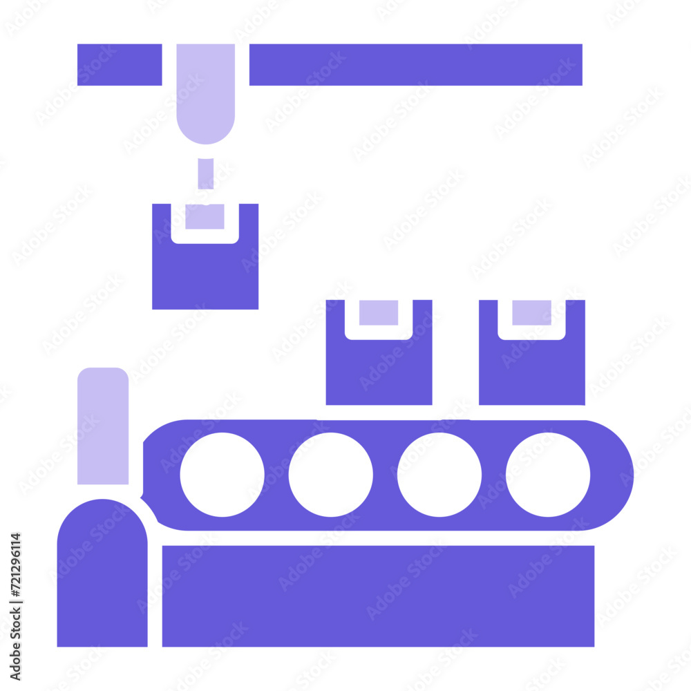 Canvas Prints conveyor icon