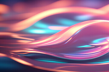 Colorful wave Modern background in laser style, Neon background with night gradient, bright color, bright light.