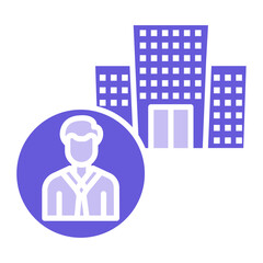 Hotel Administration Icon of Hotel Management iconset.