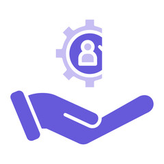 Full Service Icon of Hotel Management iconset.