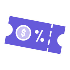 Discount Voucher Icon of Hotel Management iconset.