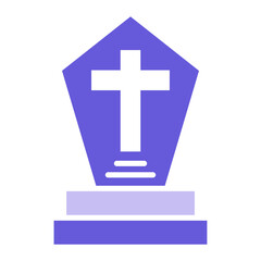Fototapeta premium Tomb Icon of History iconset.