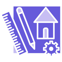 Technical Drawing Icon of Engineering iconset.