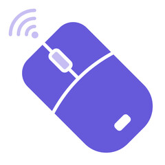 Wireless Mouse Icon of Computer and Hardware iconset.