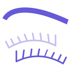 Eyebrow Icon of Cosmetics iconset.