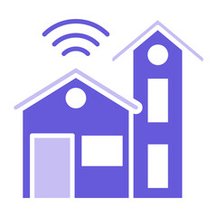 Smart House Icon of Smart City iconset.