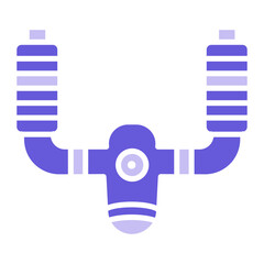 Aeroplane Steering Wheel Icon of Aviation iconset.