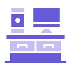 Computer Table Icon