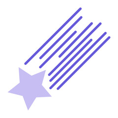 Falling Star Icon of Space Technology iconset.