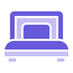 Single Bed Icon of Interior iconset.