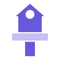 Birds House Icon of Spring iconset.