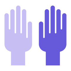Cleaning Gloves Icon of Hygiene Routine iconset.