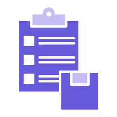 Parcels Checklist Icon of Delivery and Logistics iconset.