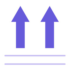 Package Side Up Icon of Delivery and Logistics iconset.