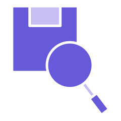 Package Search Icon of Delivery and Logistics iconset.