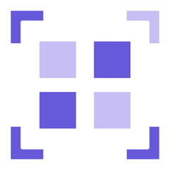 Package QR Code Icon of Delivery and Logistics iconset.