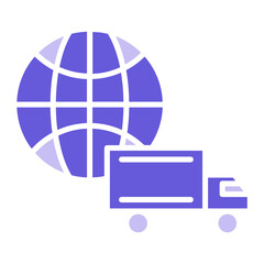 Global Delivery Icon of Delivery and Logistics iconset.