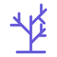 Dry Tree Icon of Autumn iconset.