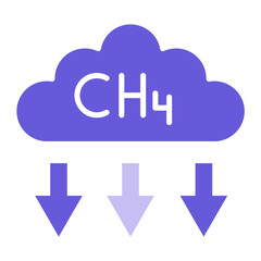 Methane Icon of Nuclear Energy iconset.