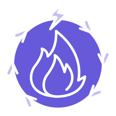 Fire Energy Icon of Sustainable Energy iconset.