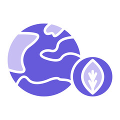 Eco Earth Icon of Sustainable Energy iconset.